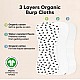 Кърпи За Оригване От Органичен Памук 5 бр KeaBabies