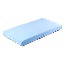 Cotton Sheet With Elastic Jersey Blue 140X70 Cm Sensillo