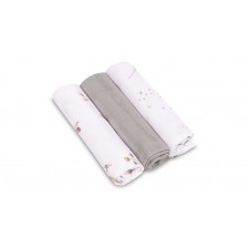 Muslin Diapers 3 Pieces 60X80 Eg-0010 Sensillo