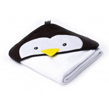 Bath towel Penguin Water Friends White