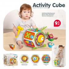 Educational Cube Sorter Clock