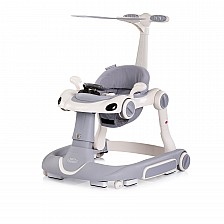 Детска проходилка 5в1 "Happy Walker" сива