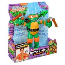 TMNT Mutant Mayhem stretch figure Michelangelo