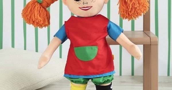 Soft doll Pippi Longstocking 60 ‒