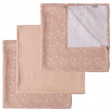 Luma 3 muslin squares 70x70 cm - Half Moon