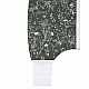 Winter sleeping bag with legs 2-3 years Secret Garden Green