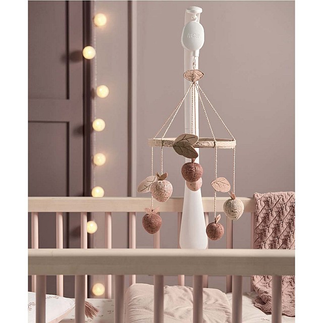 Mamas & Papas Musical Bed Carousel - Wildflower Strawberry