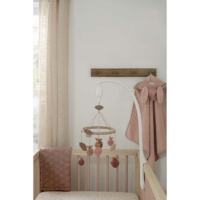 Mamas & Papas Musical Bed Carousel - Wildflower Strawberry