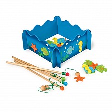Small Foot Game Young fisherman, wooden, 24 pieces