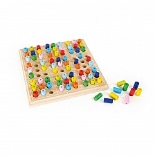 Small Foot colourful wooden sudoku, 25 x 25 x 3 cm