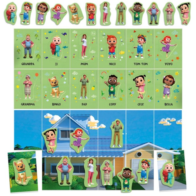 Образователна игра, Headu, Cocomelon, Бебешки флаш карти