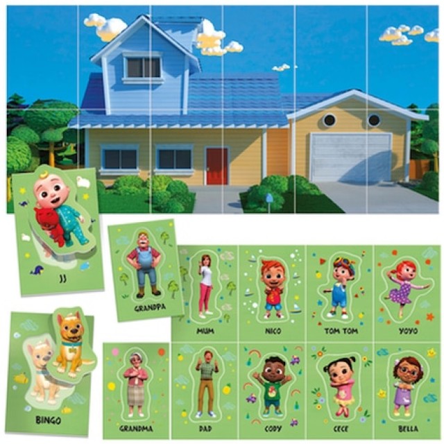 Образователна игра, Headu, Cocomelon, Бебешки флаш карти