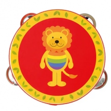 Musical toy, Tambourine, Lion
