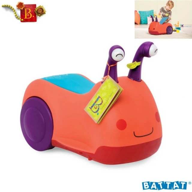 Foot-to-floor ride-on Snail Buggly Wuggly