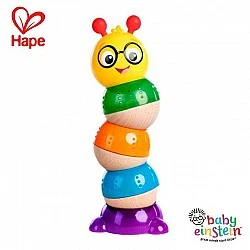 Дървена музикална гъсеничка за подреждане Baby Einstein