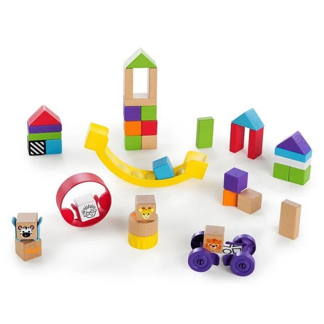 Дървени блокчета Oткриватели Baby Einstein