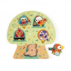 Wooden musical puzzle Birds