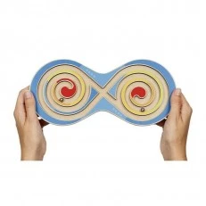 Wooden game with balls