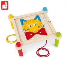 Essentiel wooden mosaic and sewing kit