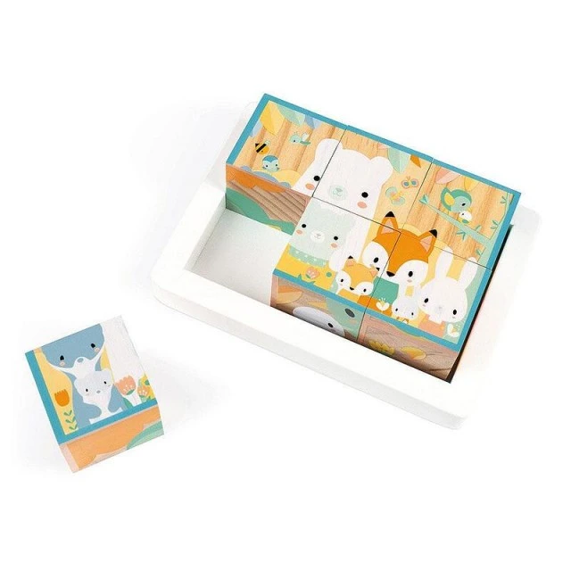 Pure Wooden Puzzle Cubes