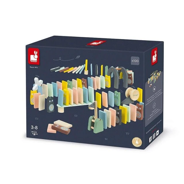 Wooden Domino Sweet Cocoon