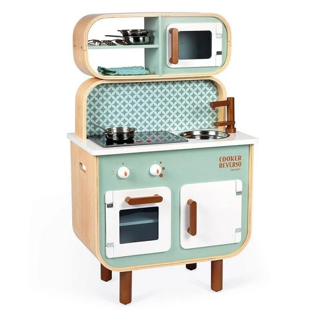 Wooden double-sided kitchen Reverso