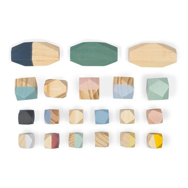 Children’s game with wooden stones for balance Sweet Cocoon