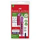 Faber-Castell Писалка Scribolino, детска, с включени 6 патрончета и аксесоари