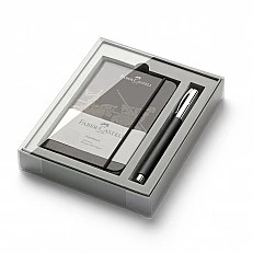 Faber-Castell Ambition Resin set, rollerball and A6 notebook