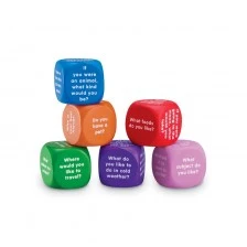 Learning Resources Dice conversation in English