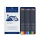 Faber-Castell Goldfaber colored pencils, 12 colors, in a metal case