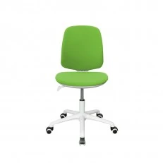 RFG Children's chair Lucky White, damask, green seat, green backrest