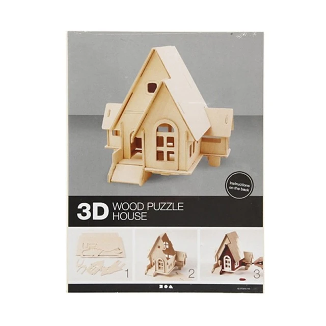 Creativ Company 3D House to assemble