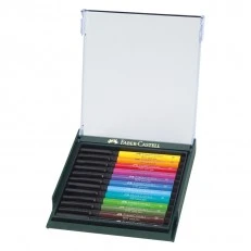Faber-Castell Pitt Artist Pen fineliner Bright, 12 colours