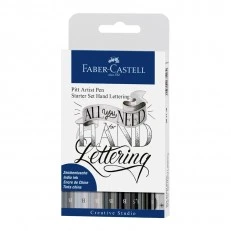 Faber-Castell Pitt Artist marker, 9 pieces