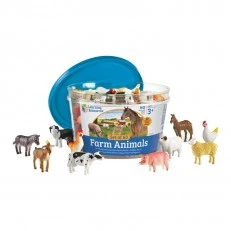 Learning Resources Animals, farm, 60 pieces
