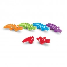 Learning Resources Alligators to connect with English letters