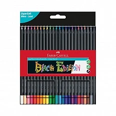 Faber-Castell Black Edition coloured pencils, 24 colours