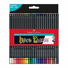 Faber-Castell Black Edition coloured pencils, 24 colours