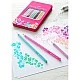 Faber-Castell Цветни моливи Sparkle, в метална розова кутия, 12 цвята