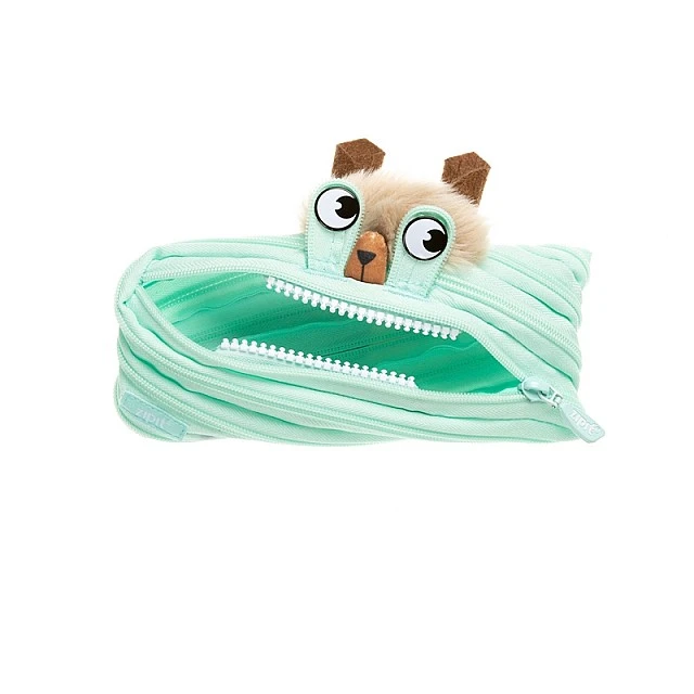 Zipit pencil case Lola, medium, light green
