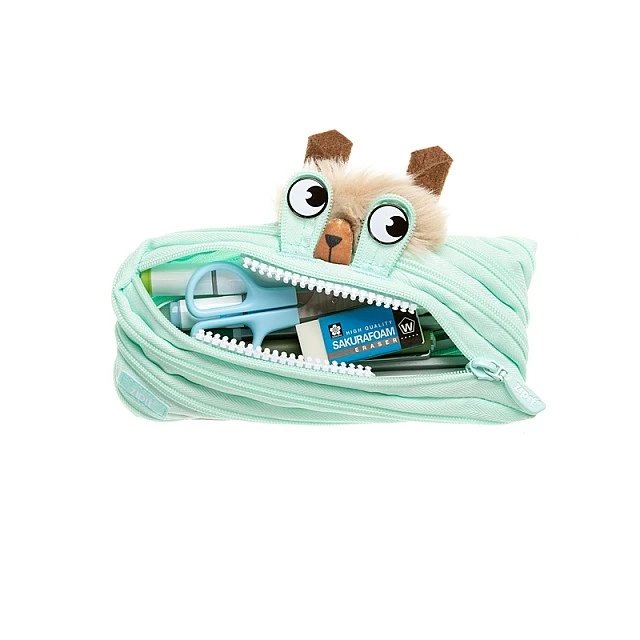 Zipit pencil case Lola, medium, light green