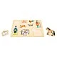 Small Foot Пъзел Ферма, дървен, 9 части