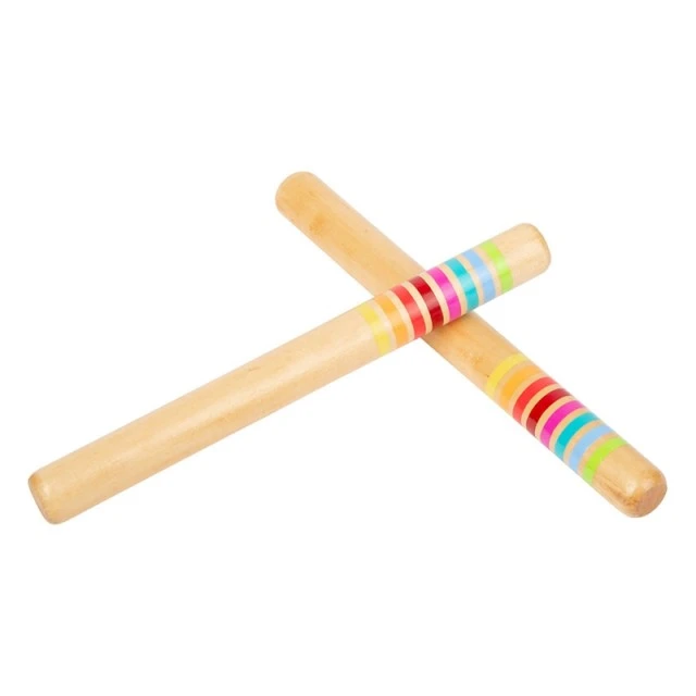 Small Foot wooden rhythm sticks, 18 cm