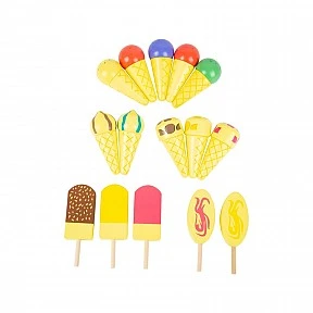 Small Foot Ice cream stand, removable, 16 pieces