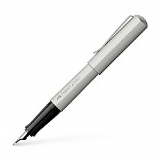 Faber-Castell Писалка Hexo, М, матово - сребриста