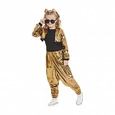80s Hammertime costume, for girl, size M, gold