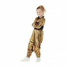 80s Hammertime costume, for girl, size M, gold