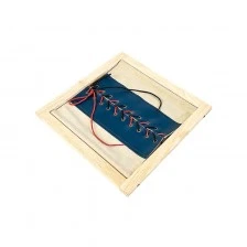 Nowa Szkola Montessori frame, for exercises, for tying