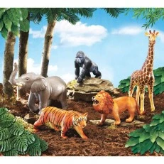 Learning Resources Animals, exotic, 5 pieces